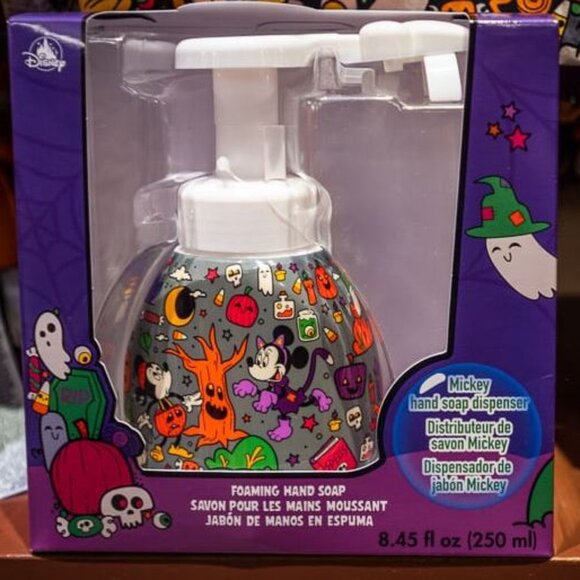 Disney HALLOWEEN Mickey Minnie Mouse Foaming Hand Soap Icon Head Shape Dispenser - Picture 7 of 7